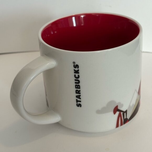 STARBUCKS 2012 Calgary, Canada Coffee 14oz Mug Cup You Are Here Series NEW - Picture 5 of 14